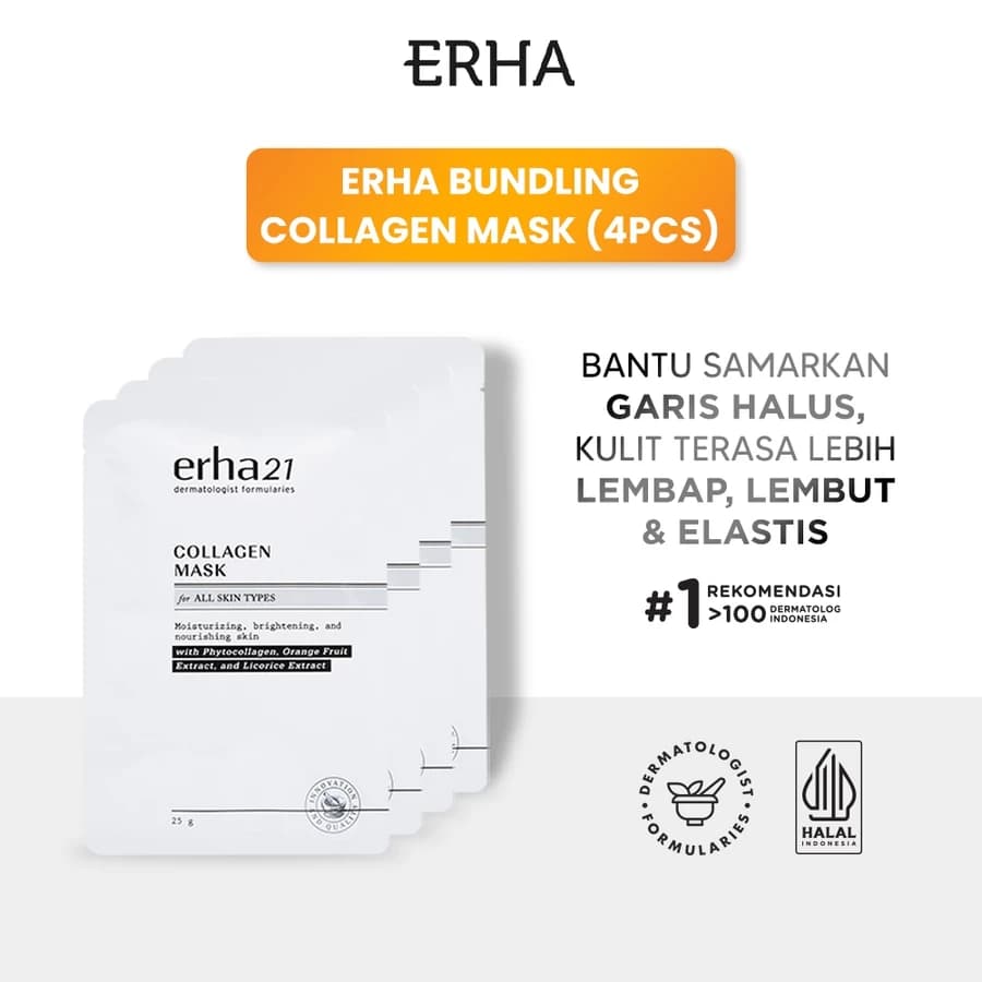 ERHA Collagen Mask 4 pcs