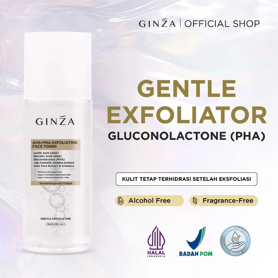 Ginza Exfoliating Face Toner
