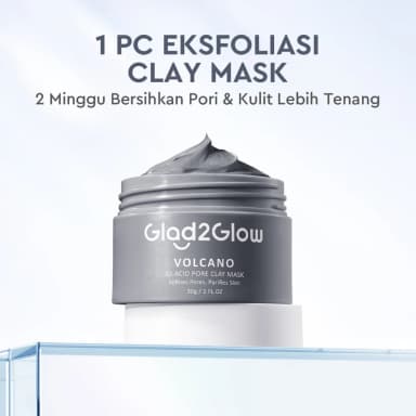 Glad2Glow Volcano 3D Acid Pore Clay Mask