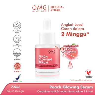 OMG Peach Glowing Cream
