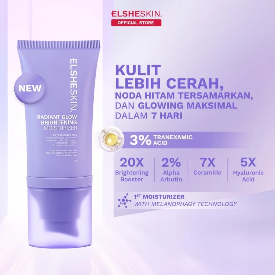 Elsheskin Moisturizer Radiant Glow Series