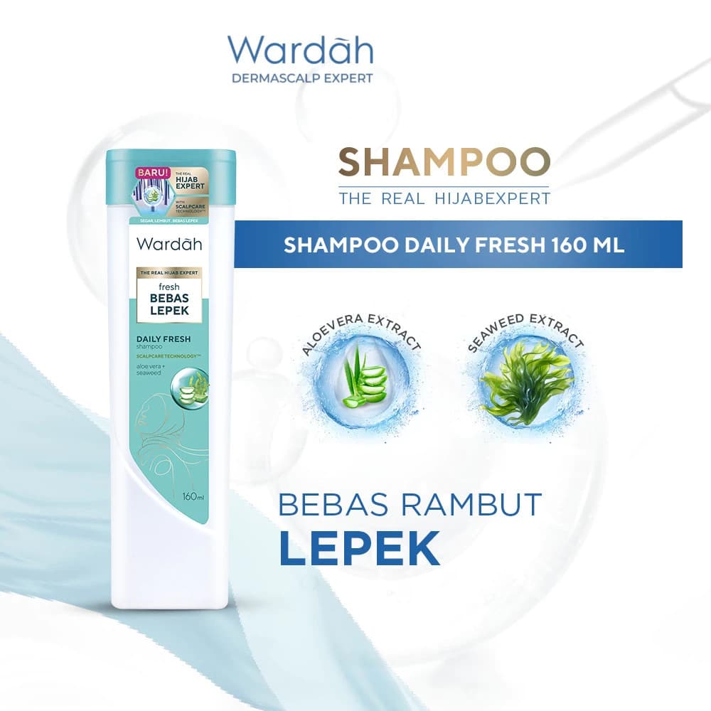 Wardah Shampoo Daily Fresh 160 ML