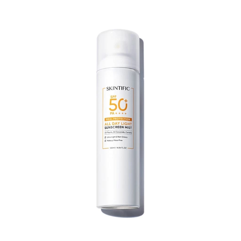 SKINTIFIC All Day Light Sunscreen Mist SPF 50 PA+++ 70ml