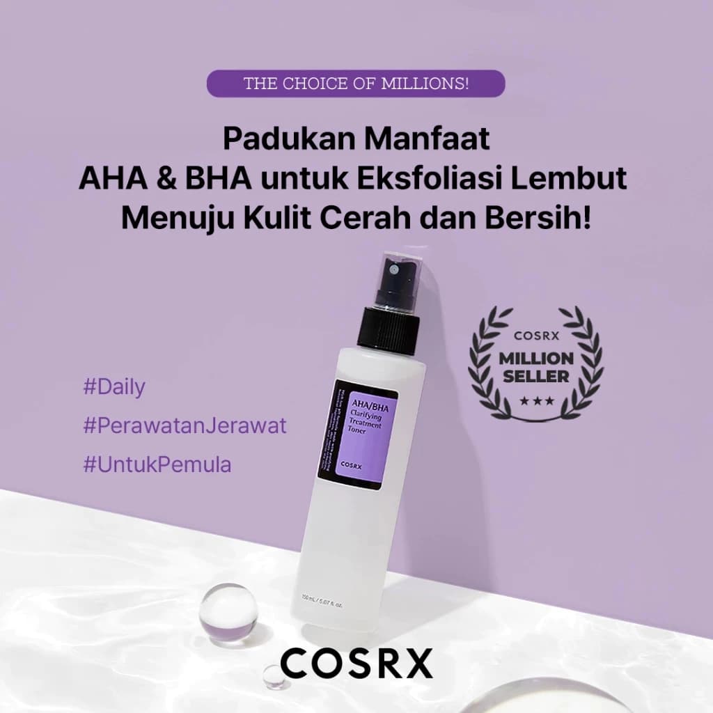 COSRX AHA/BHA Clarifying Treatment Toner