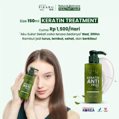 PIKARU Keratin Treatment Anti Frizz