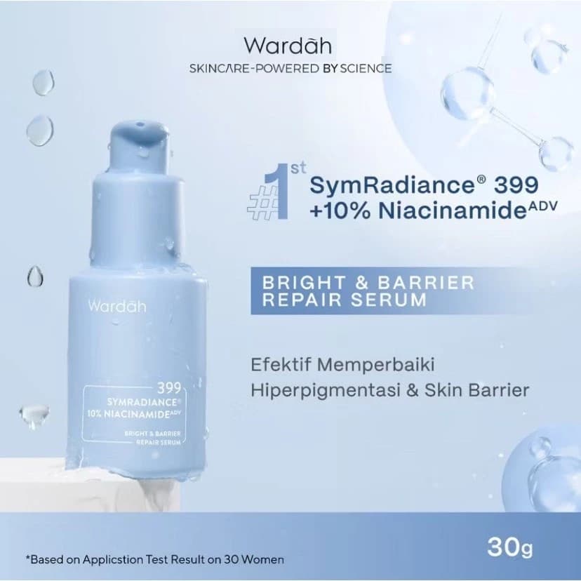 Wardah Symradiance 399 10% Niacinamide Bright & Barrier Boost Serum