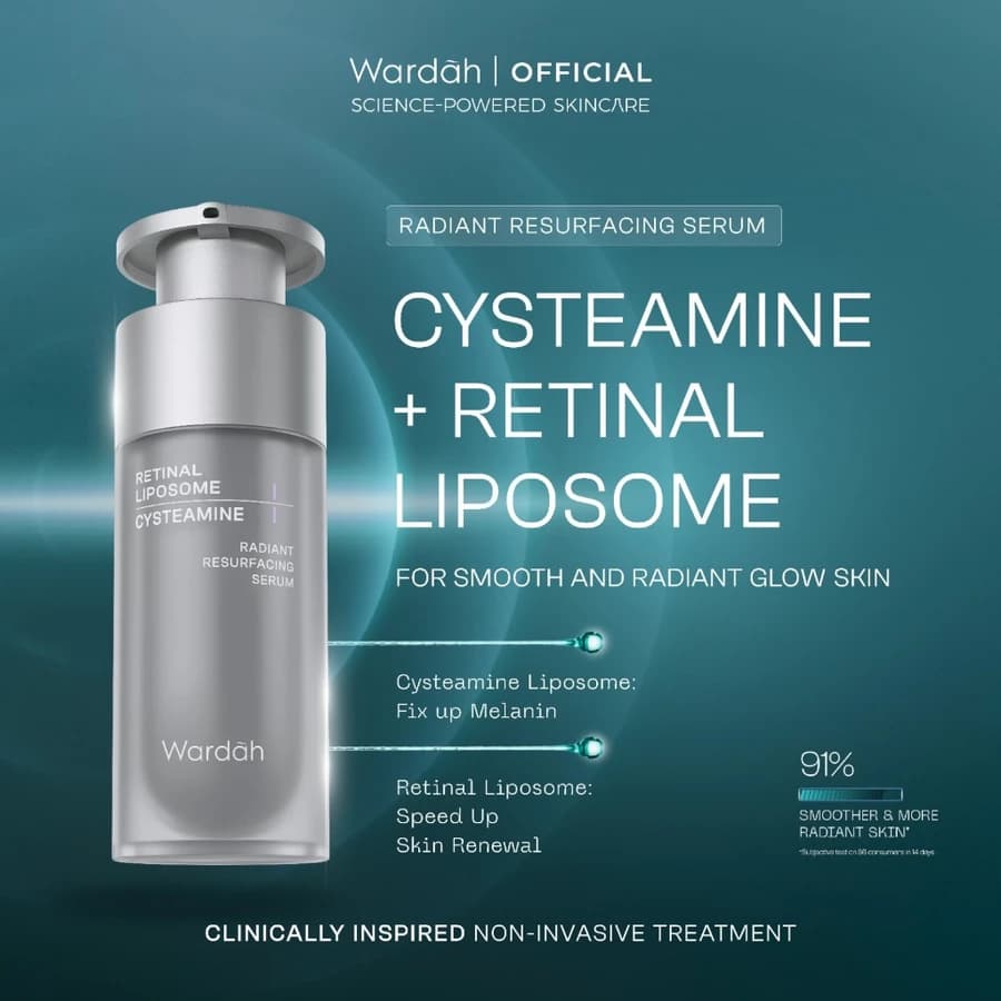 WARDAH Radiant Resurfacing Retinal Cysteamine Serum 30 ml