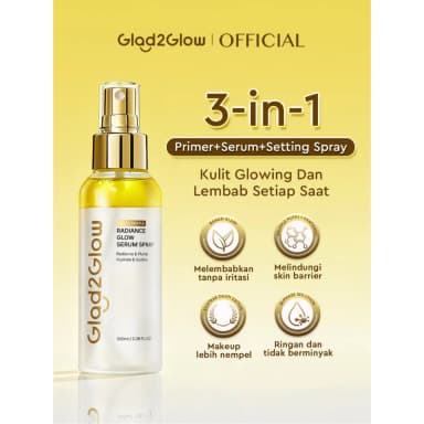Glad2Glow White Truffle Radiance Glow Serum Spray