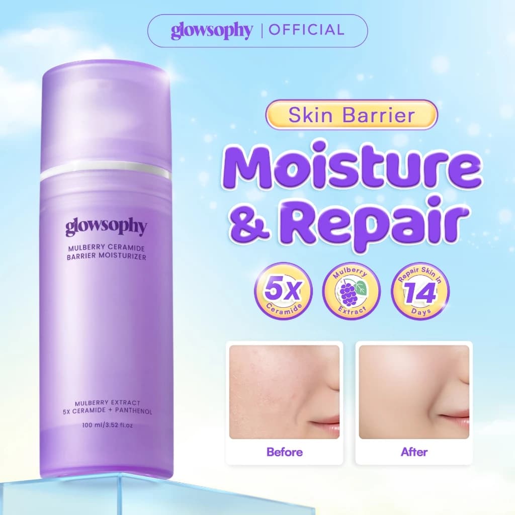Glowsophy Mulberry 5X Ceramide Barrier Moisturizer 100ml