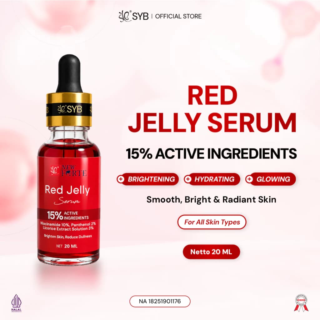 NEW SYB FORTE Red Jelly Serum 20ml Niacinamide 10%