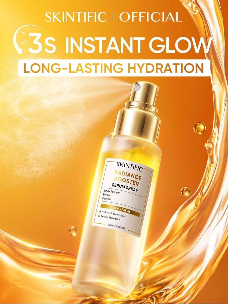SKINTIFIC Instant Glowing First Serum Spray 100ml