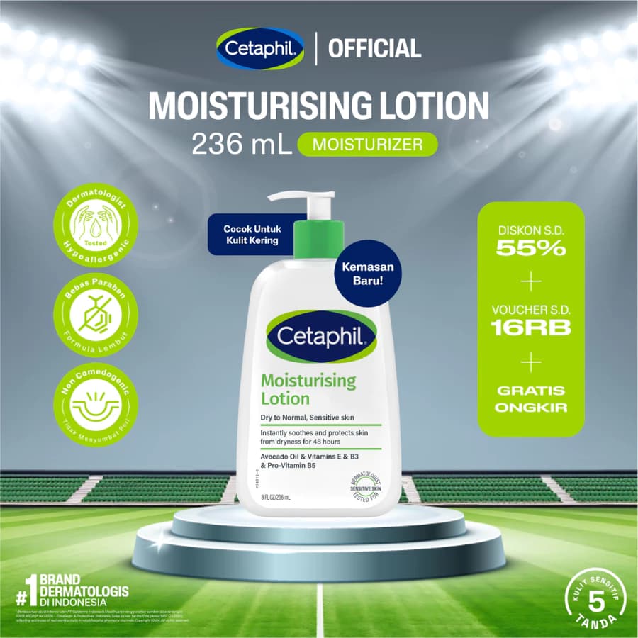 Cetaphil Moisturizing Lotion 236ml dengan Avocado Oil