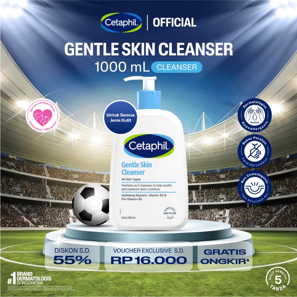 Cetaphil Gentle Skin Cleanser 1000ml