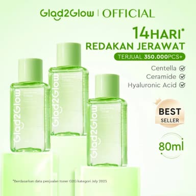 Glad2Glow Centella Ceramide Soothing Toner
