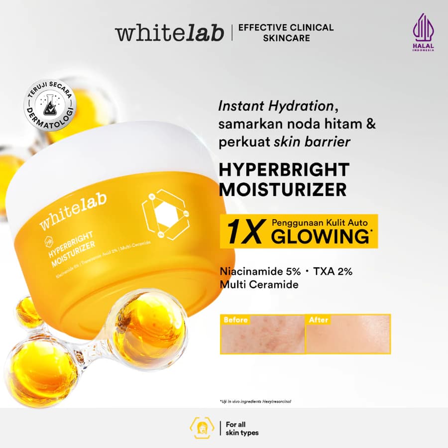 Whitelab Hyperbright Moisturizer Brightening 30g