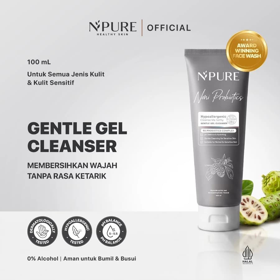 NPURE Gentle Gel Cleanser Noni