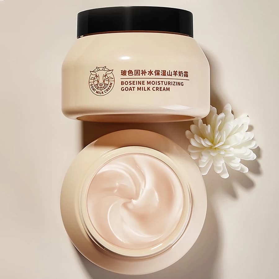Bosein Moisturizer Cream and Goat Milk Brightening Anti-Aging