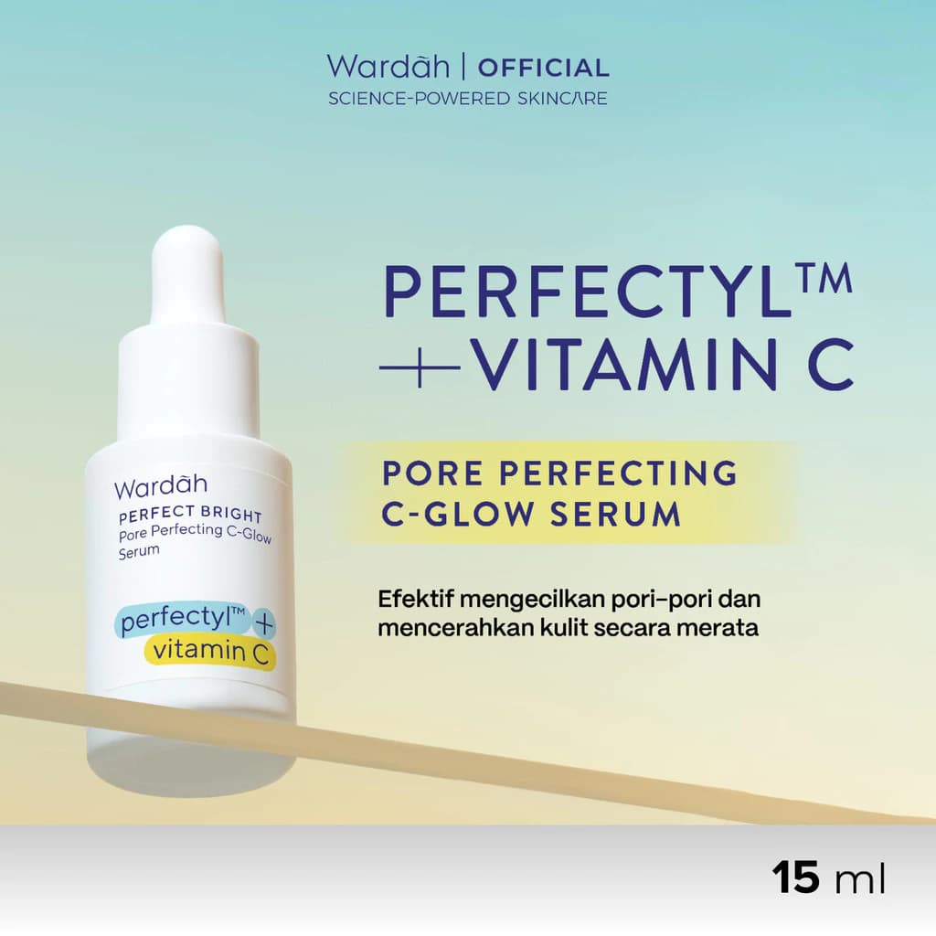 Wardah Perfect Bright Now Vitamin C Mugwort Clay Oil Ctrl Facial Foam 100ml