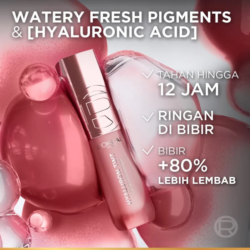 L'Oreal Paris Hyaluron Tint Lip Stain Serum