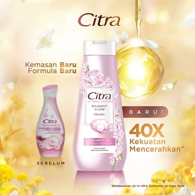 Citra UV Body Lotion Radiant Glow Pearl