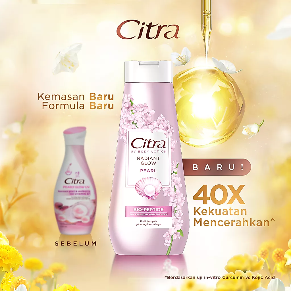 Citra UV Body Lotion Radiant Glow Pearl