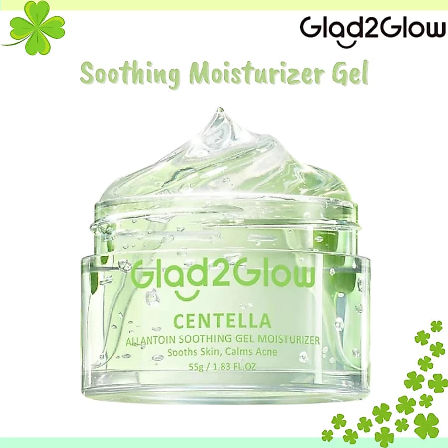 Glad2Glow Centella Allantoin Soothing Gel Moisturizer