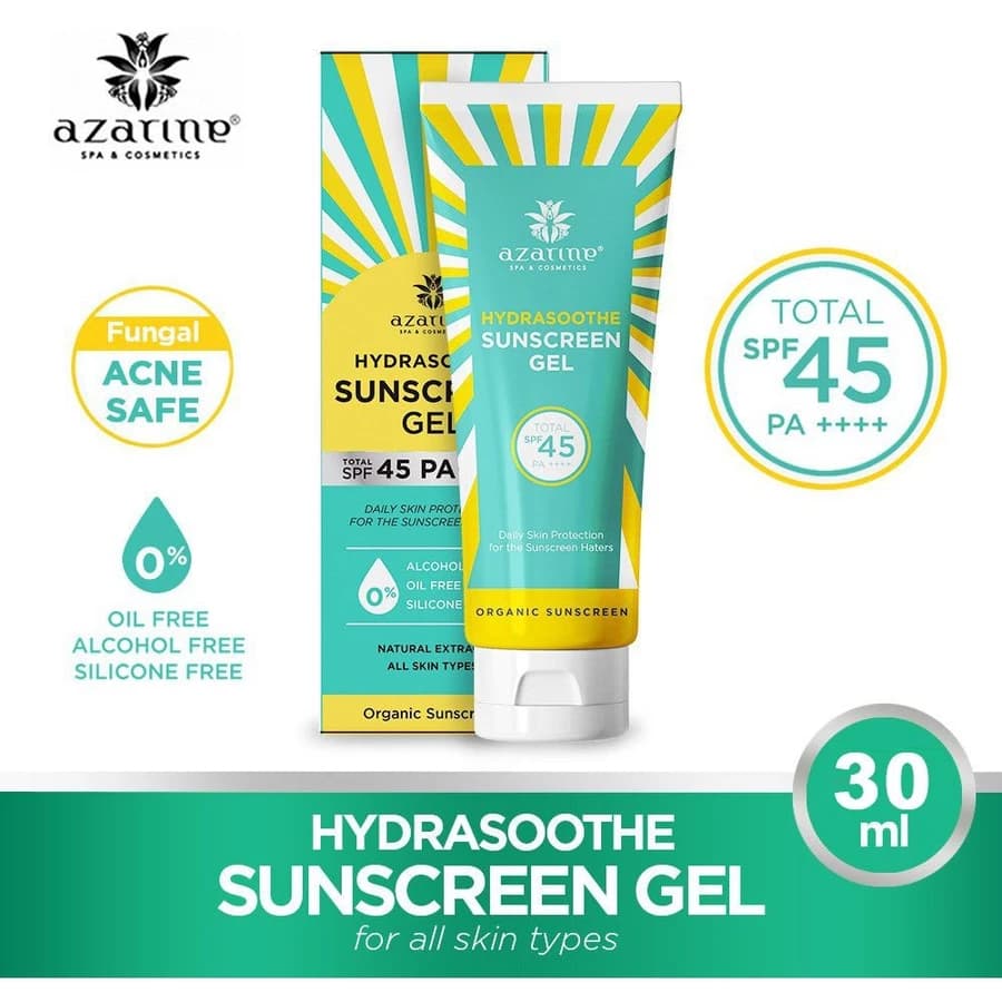 Azarine Hydrasoothe Sunscreen Gel SPF 45 PA++++ 50ml