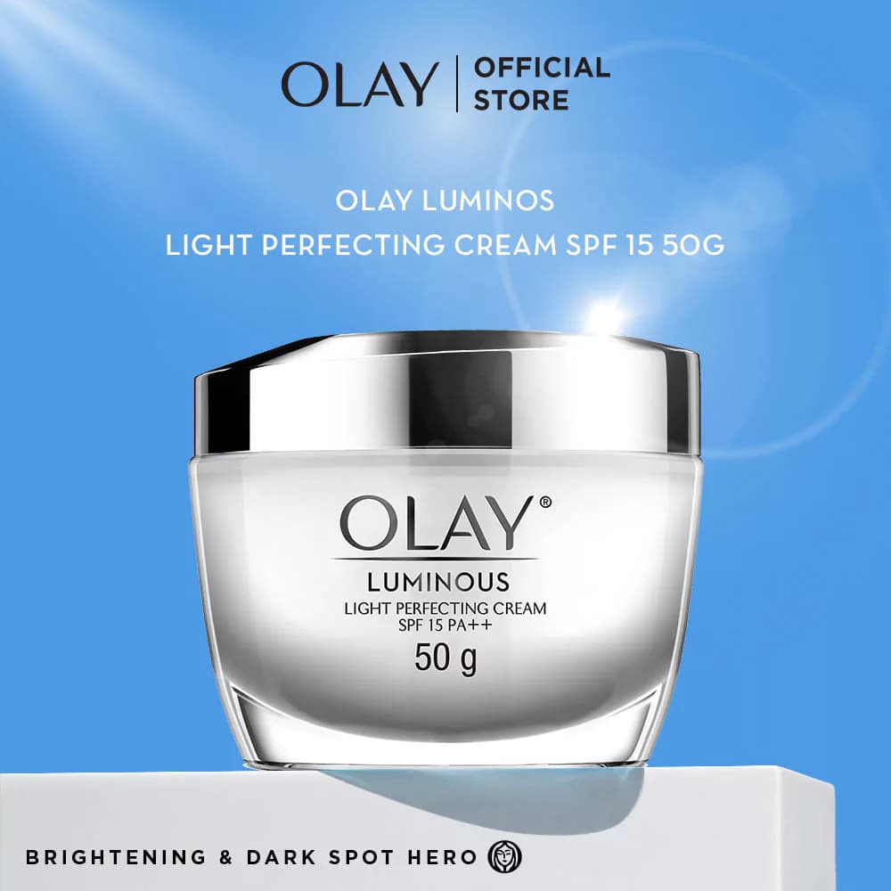 Olay Luminous Light Perfecting Cream SPF 15 Niacinamide Skincare Brightening 50g