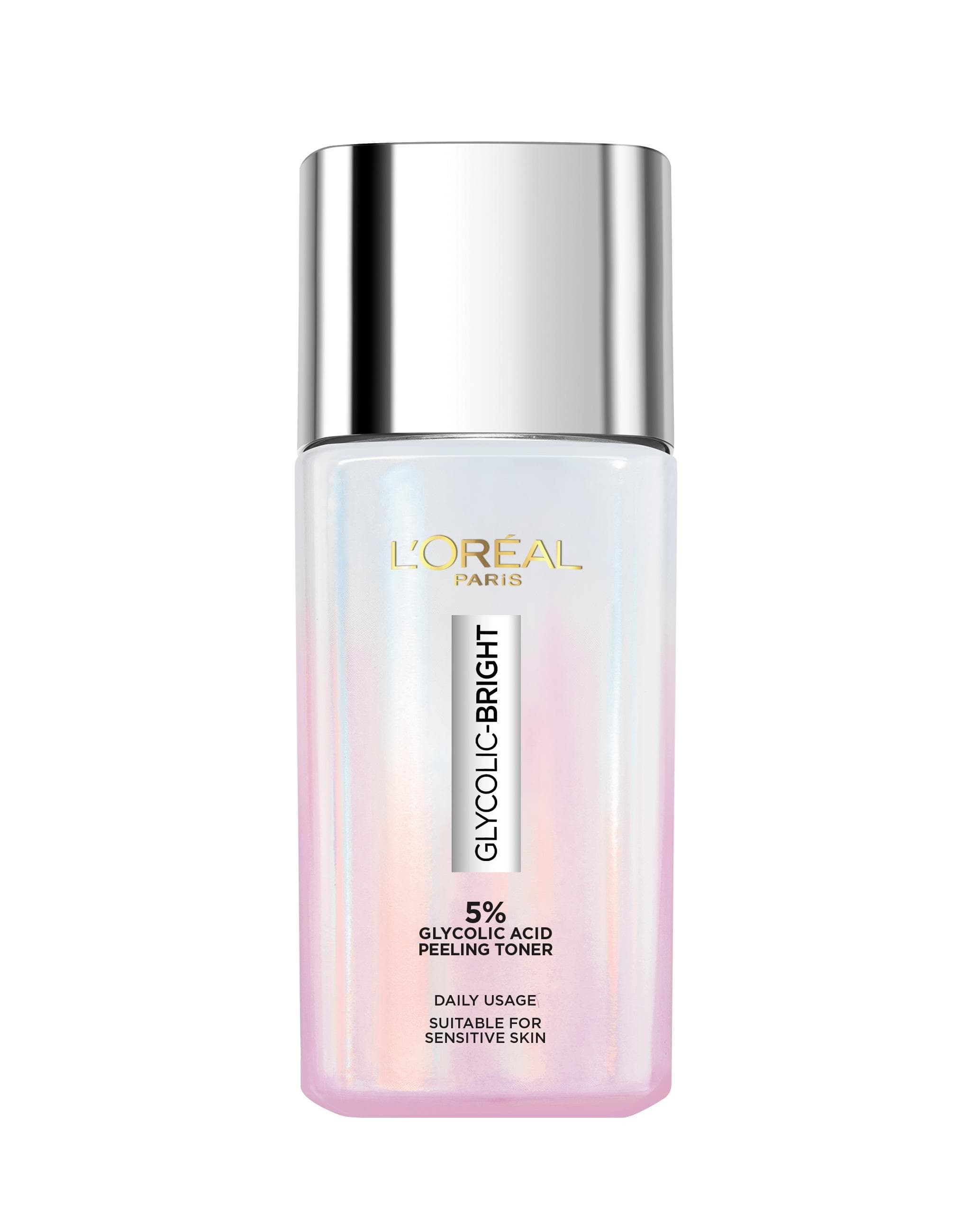 L'Oreal Paris Glycolic Bright 5% Glycolic Acid Peeling Toner 128ml