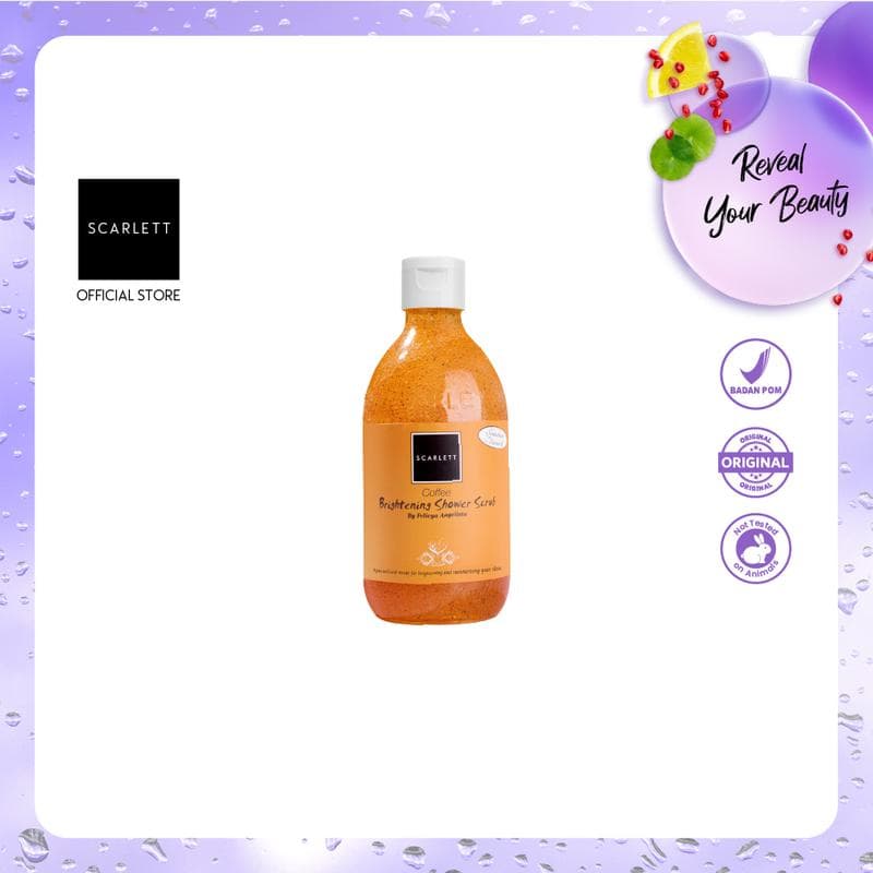 Scarlett Shower Scrub Coffee