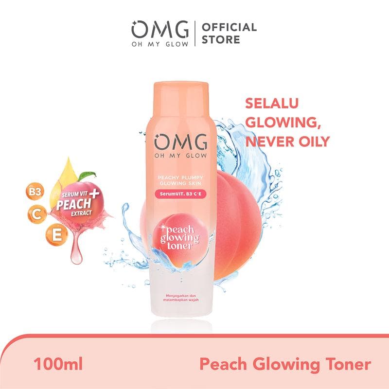 OMG Oh My Glow Peach Glowing Toner