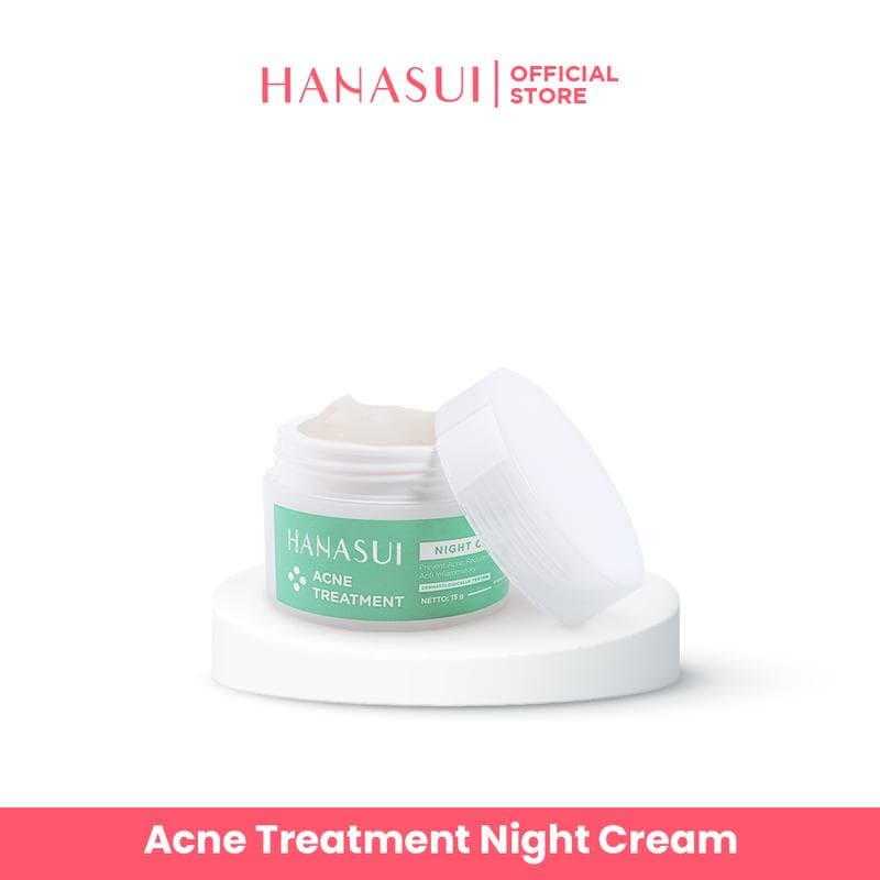 HANASUI Acne Treatment Night Cream